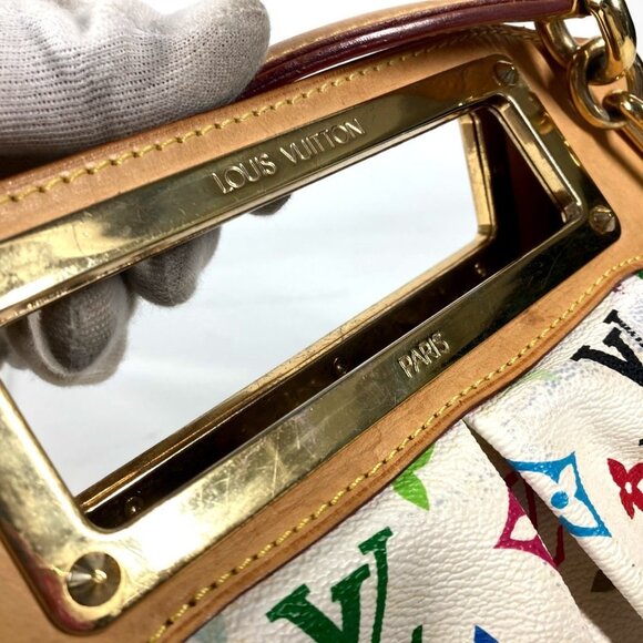 LOUIS VUITTON White Monogram Shoulder Bag - Picture 11 of 16